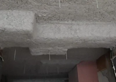 Flocage anti feu et acoustique